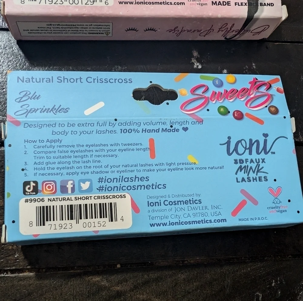 Ioni 3D Faux Mink Lashes